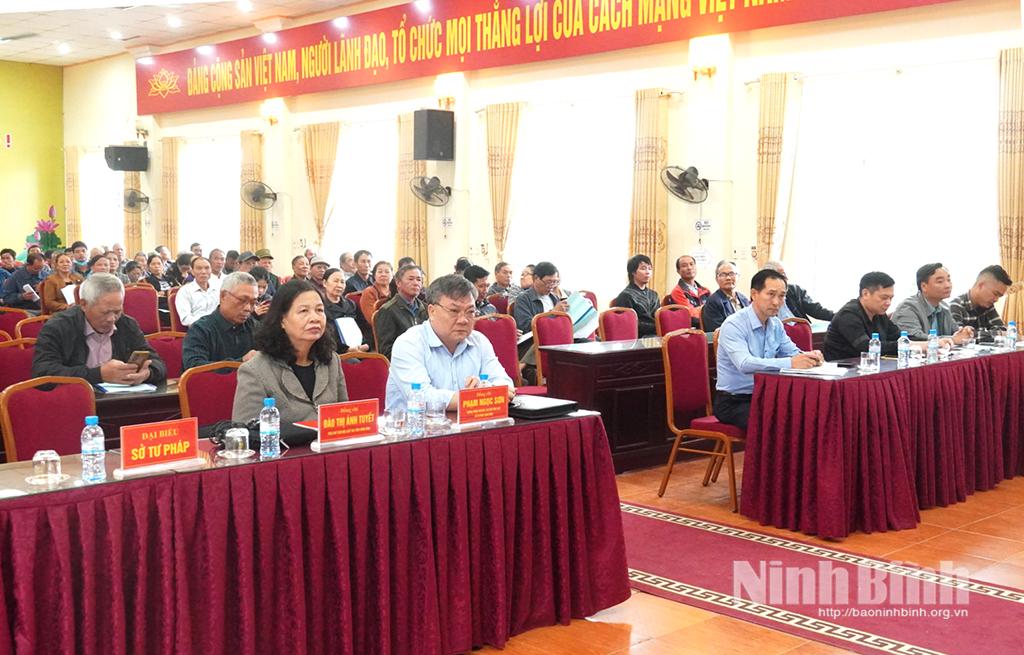 Các đại biểu dự hội nghị tập huấn.