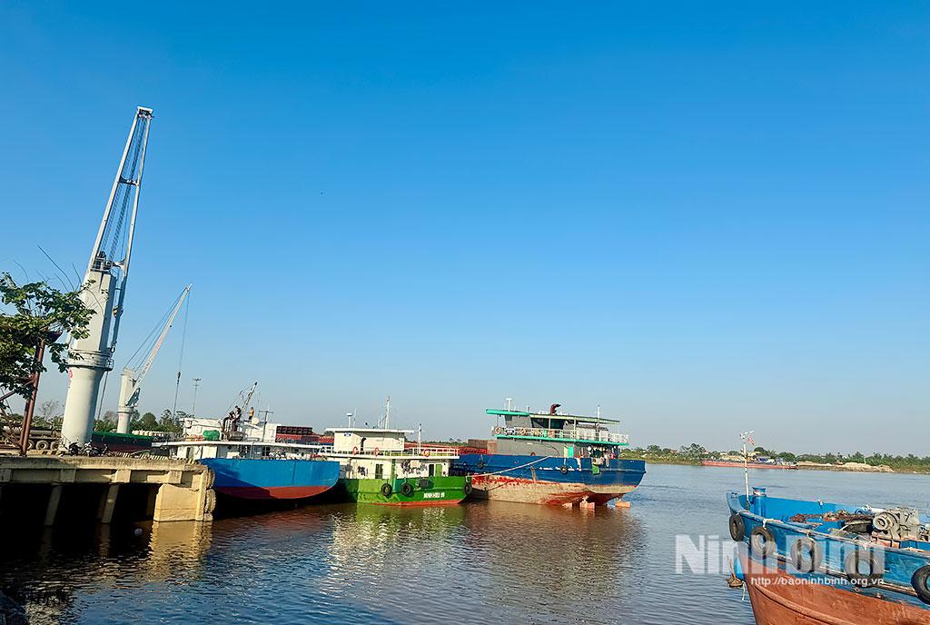 Cảng Thái Hà ( Bắc Lý- Ninh Bình). Ảnh Minh Thu