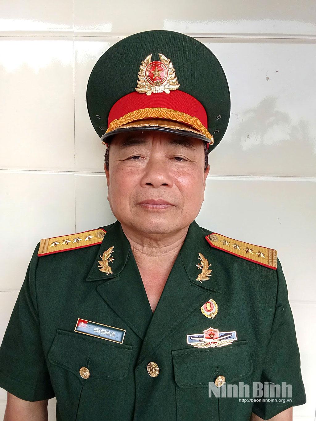 Đồng chí Đinh Quang Lại, Chủ tịch Hội Cựu chiến binh xã Xuân Trường.