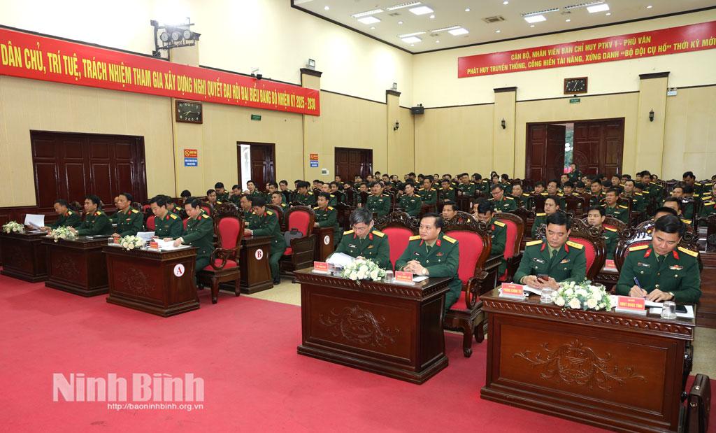 Các đại biểu tham dự khai mạc chương trình tập huấn.