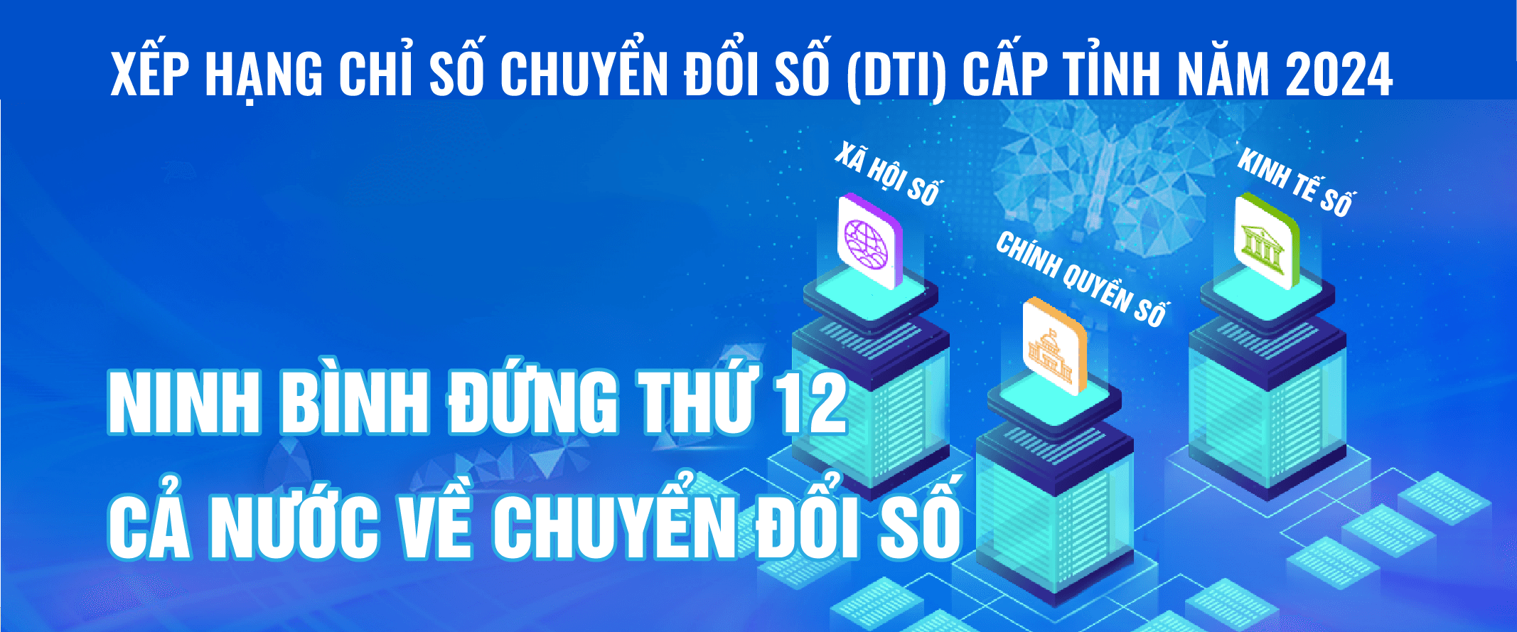Ninh Bình đứng thứ 12 cả nước về chuyển đổi số