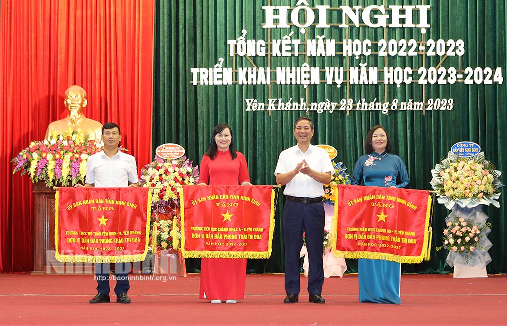 Ngành Giáo dục và Đào tạo huyện Yên Khánh triển khai nhiệm vụ năm học 2023-2024