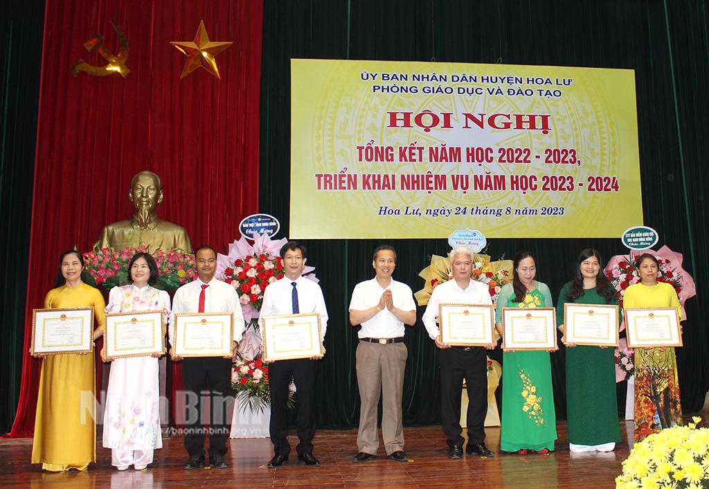 Ngành Giáo dục và Đào tạo Hoa Lư triển khai nhiệm vụ năm học 2023-2024