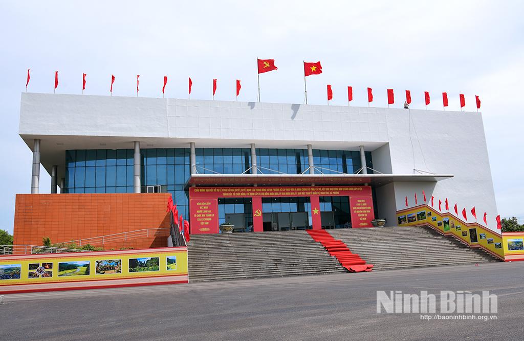 Trung tâm Hội nghị tỉnh Ninh Bình-nơi sẽ diễn ra Lễ công bố.