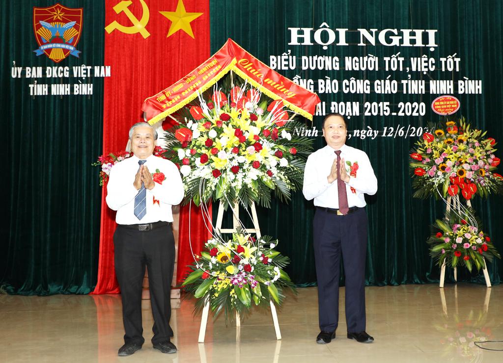 Biểu dương người tốt, việc tốt trong đồng bào Công giáo tỉnh, giai đoạn 2015-2020