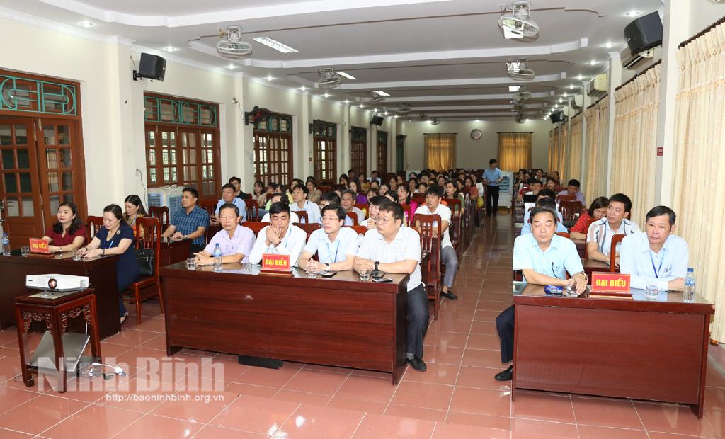 Thành phố Ninh Bình tổ chức thi tuyển chức danh hiệu trưởng một số trường THCS và mầm non