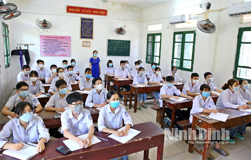 Vượt khó mùa dịch, sẵn sàng cho kỳ thi tuyển sinh vào lớp 10 THPT