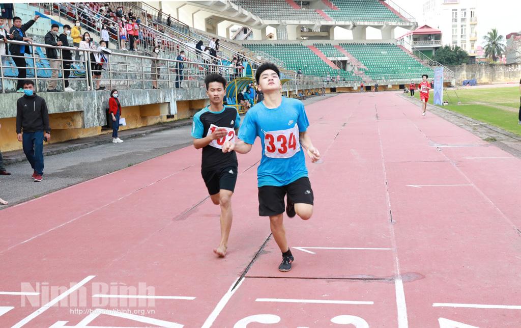 Hội thi Thể dục thể thao học sinh trung học tỉnh Ninh Bình năm học 2021-2022