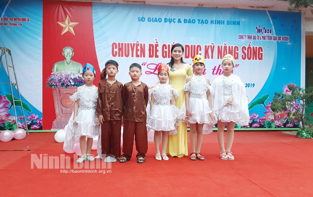 Cô giáo Nguyễn Thị Hoài Thu - "Bông hoa" đẹp của ngành Giáo dục Hoa Lư