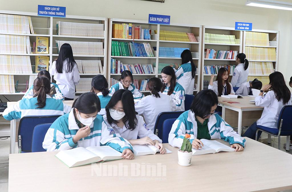 Đẩy mạnh xây dựng thư viện trường học theo hướng thân thiện, hiện đại