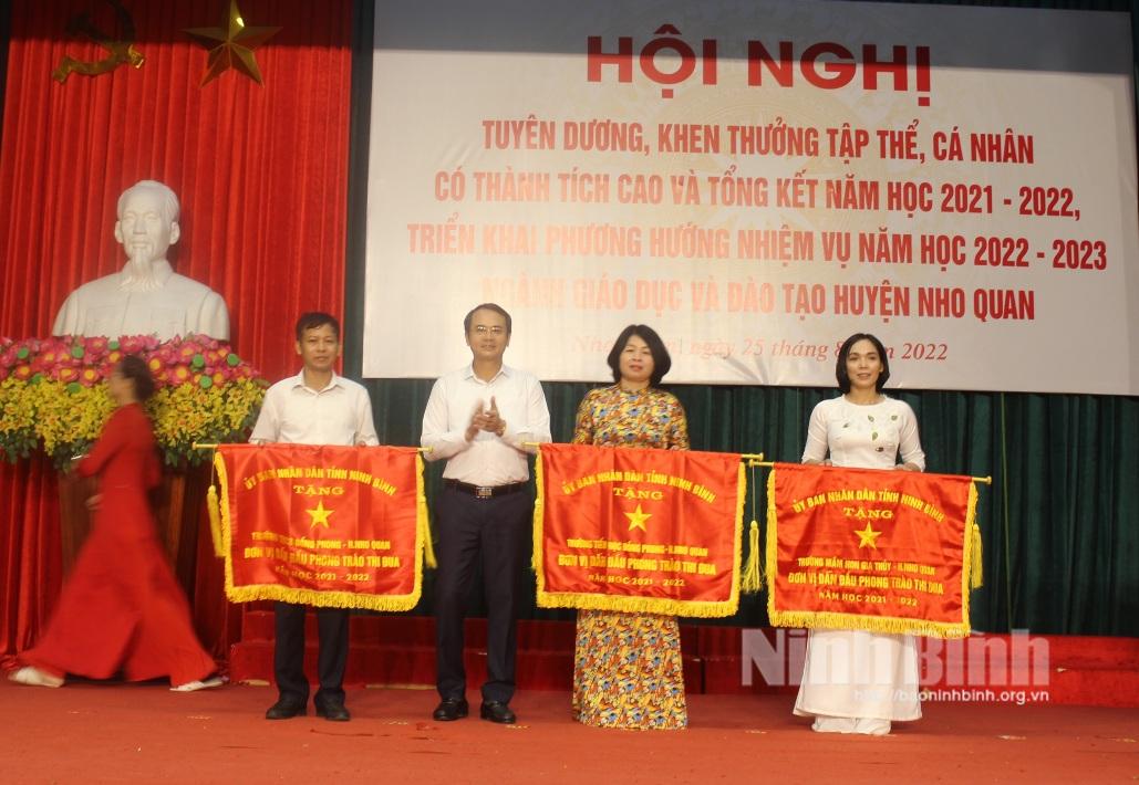 Ngành Giáo dục Nho Quan tổng kết năm học 2021-2022