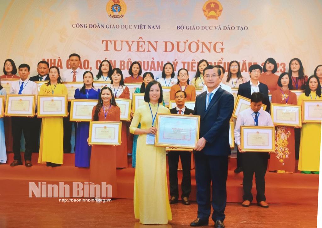 Nguyễn Thị Hạnh - Nhà giáo tiêu biểu toàn quốc năm 2023