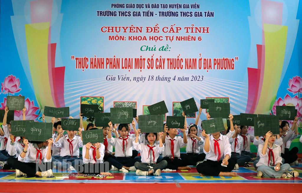 Chuyên đề cấp tỉnh môn Khoa học tự nhiên 6