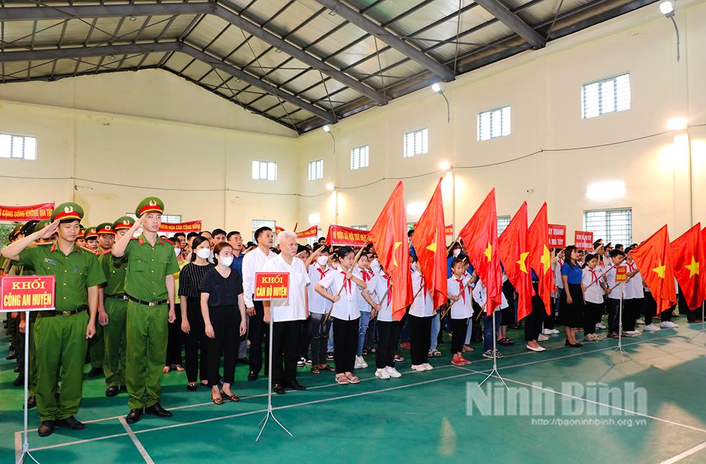 Hoa Lư ra quân hưởng ứng Tháng hành động phòng, chống ma túy