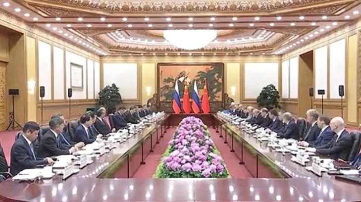 Tổng thống Nga Putin thăm Trung Quốc, hội đàm với Chủ tịch Tập Cận Bình