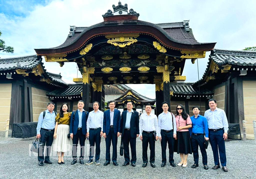 Đoàn công tác tỉnh Ninh Bình thăm, làm việc tại Nhật Bản