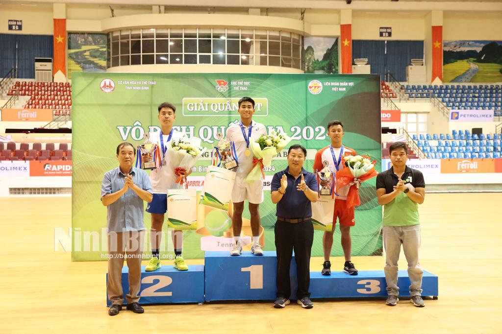 Thi đấu chung kết và trao thưởng Giải Quần vợt vô địch quốc gia năm 2024